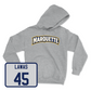 Sport Grey Men's Lacrosse Wordmark Hoodie 3 Small / Lucas Lawas | #45