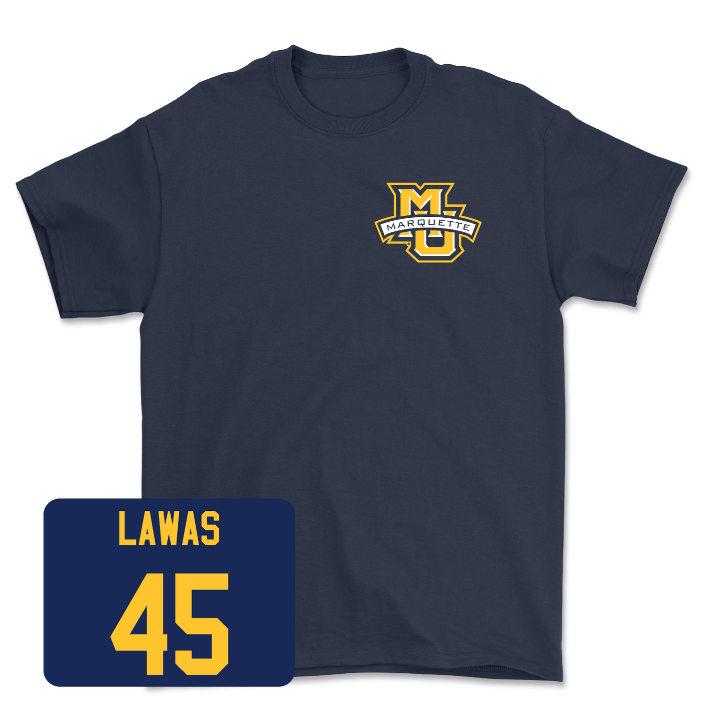 Navy Men's Lacrosse Classic Tee - Kayden Rogers