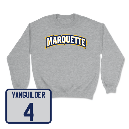 Sport Grey Women's Lacrosse Wordmark Crew - Lorelai VanGuilder