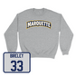 Sport Grey Women's Lacrosse Wordmark Crew 2 Small / Meg Bireley | #33