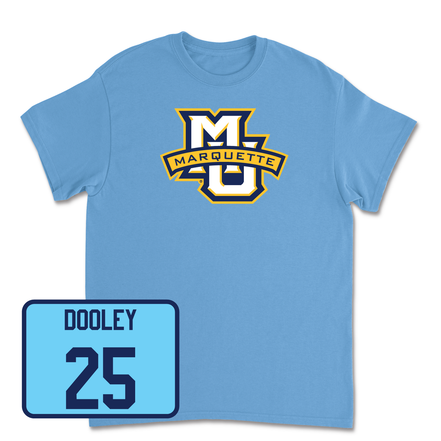 Championship Blue Women's Lacrosse Marquette Tee 2 Medium / Maeve Dooley | #25