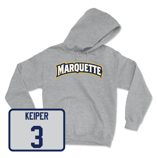 Sport Grey Women's Soccer Wordmark Hoodie - Molly Keiper