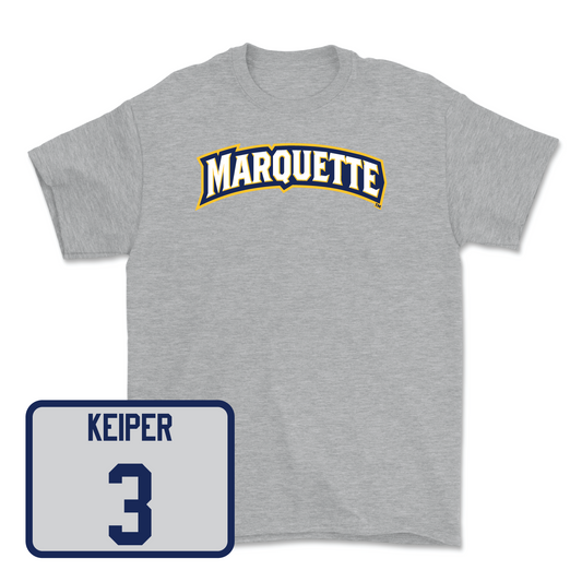 Sport Grey Women's Soccer Wordmark Tee - Molly Keiper