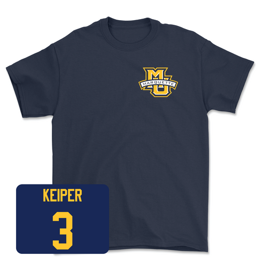Navy Women's Soccer Classic Tee - Molly Keiper