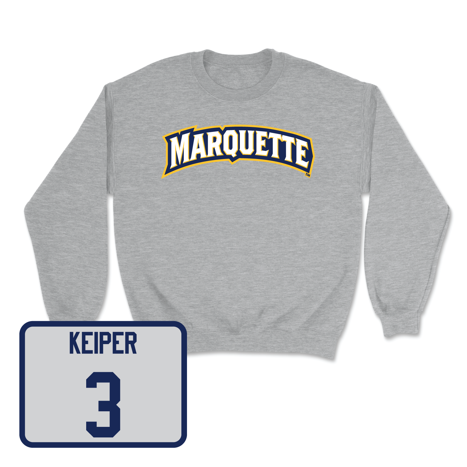 Sport Grey Women's Soccer Wordmark Crew 2 Small / Molly Keiper | #3