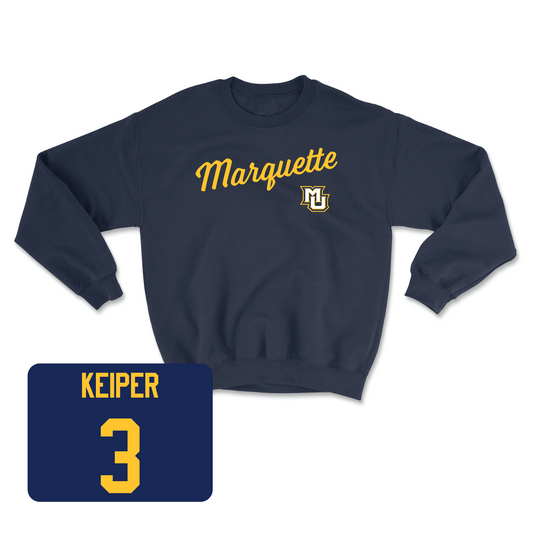Navy Women's Soccer Script Crew - Molly Keiper