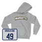 Sport Grey Men's Lacrosse Wordmark Hoodie 3 Small / Max Kruszeski | #49