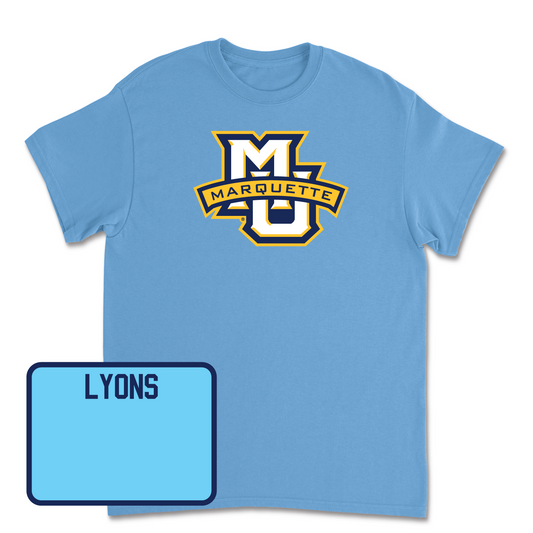 Championship Blue Men's Golf Marquette Tee Youth Small / Max Lyons