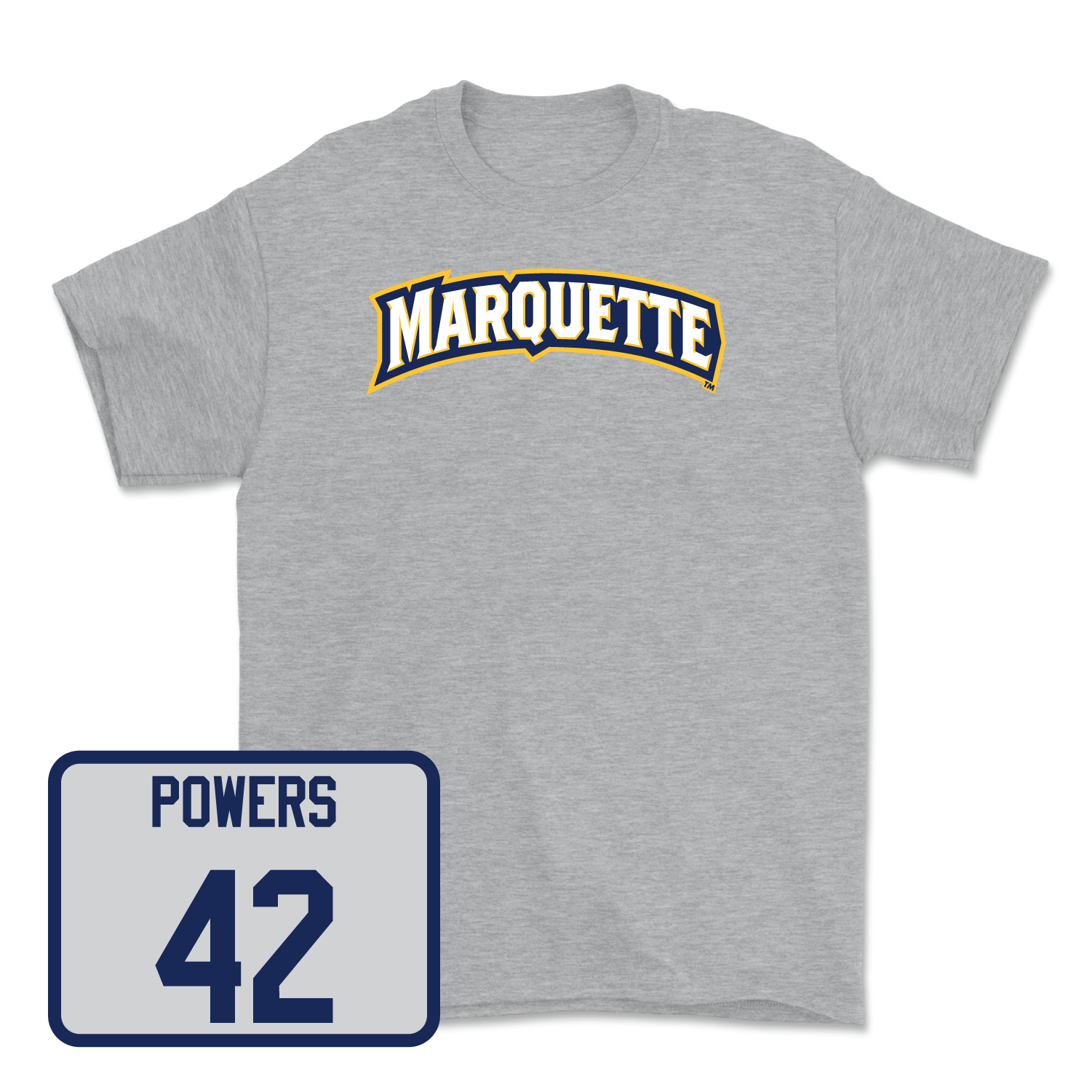 Sport Grey Women's Lacrosse Wordmark Tee 2 Youth Medium / Molly Powers | #42