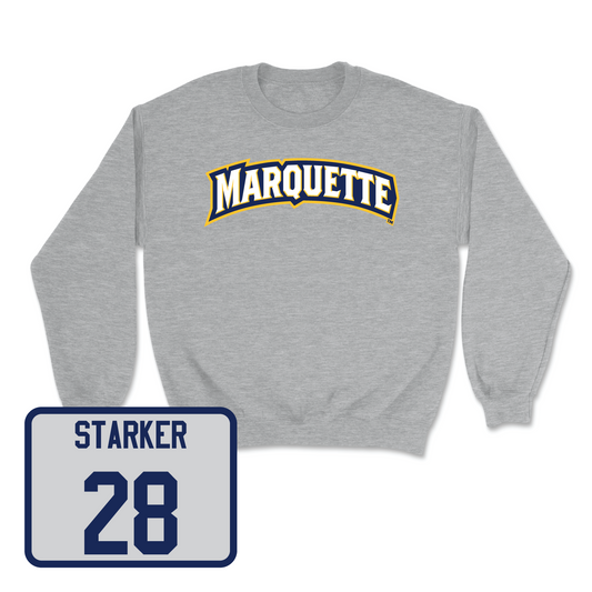 Sport Grey Women's Soccer Wordmark Crew - Maggie Starker