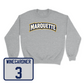 Sport Grey Men's Lacrosse Wordmark Crew 3 Medium / Matthew Winegardner | #3