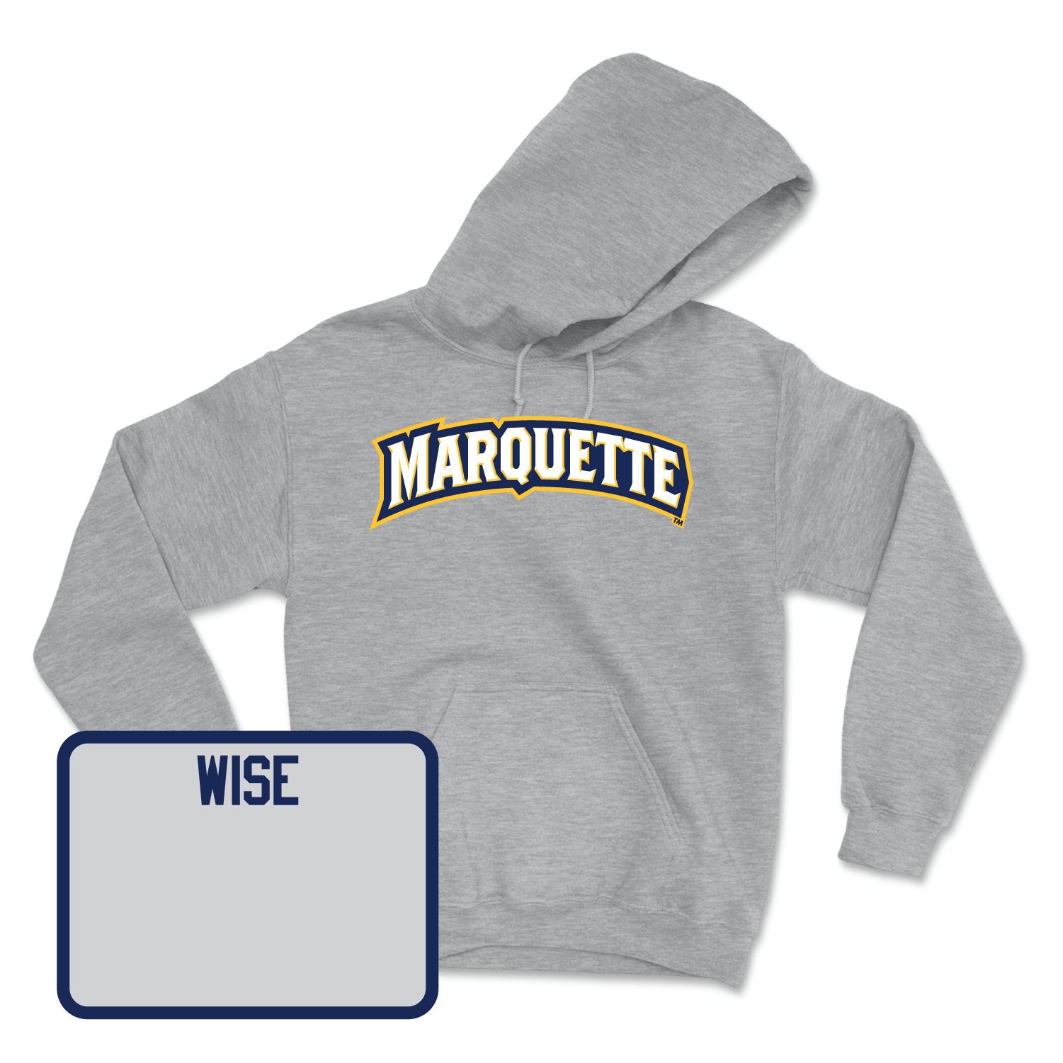 Sport Grey Track & Field Wordmark Hoodie Small / Mikayla Wise