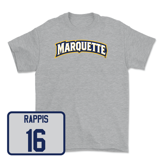 Sport Grey Men's Lacrosse Wordmark Tee - Nolan Rappis