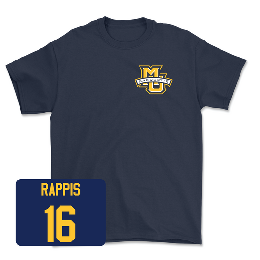 Navy Men's Lacrosse Classic Tee - Nolan Rappis