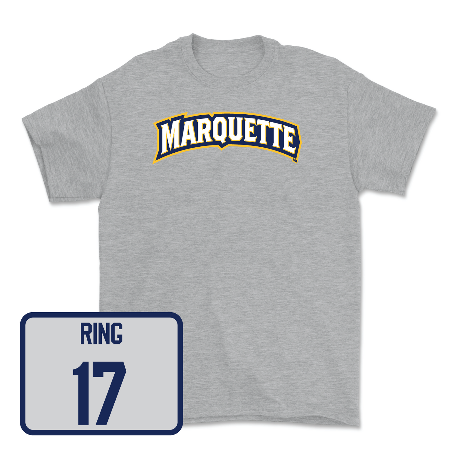 Sport Grey Women's Volleyball Wordmark Tee 2 Small / Natalie Ring | #17