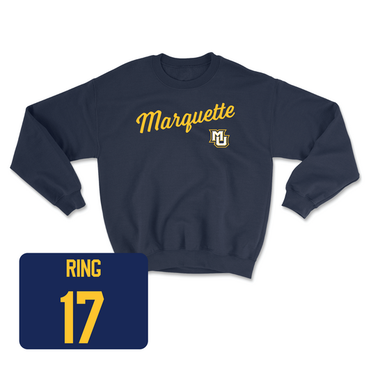 Navy Women's Volleyball Script Crew 2 Youth Small / Natalie Ring | #17