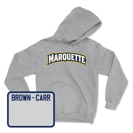 Sport Grey Track & Field Wordmark Hoodie 2 Youth Small / Siani Brown-Carr