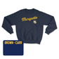 Navy Track & Field Script Crew 2 Small / Siani Brown-Carr