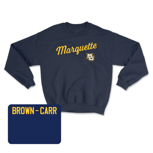 Navy Track & Field Script Crew 2 Youth Small / Siani Brown-Carr