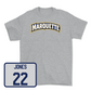 Sport Grey Men's Basketball Wordmark Tee 2 Small / Sean Jones | #22