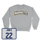 Sport Grey Men's Basketball Wordmark Crew 2 Small / Sean Jones | #22