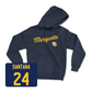 Navy Women's Lacrosse Script Hoodie - Sayla Lotysz