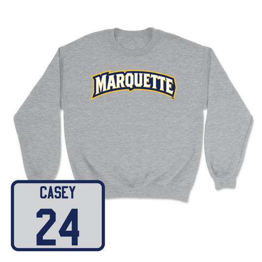 Sport Grey Men's Lacrosse Wordmark Crew 4 Youth Small / Thomas Casey | #24