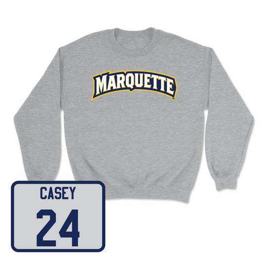 Sport Grey Men's Lacrosse Wordmark Crew - Thomas Casey