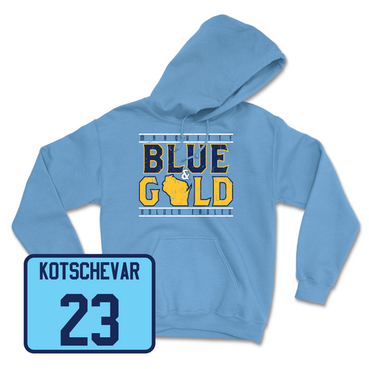 Championship Blue Women's Lacrosse State Hoodie 3 Youth Small / Taylor Kotschevar | #23
