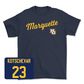 Navy Women's Lacrosse Script Tee 3 Small / Taylor Kotschevar | #23