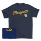 Navy Men's Golf Script Tee - Max Lyons