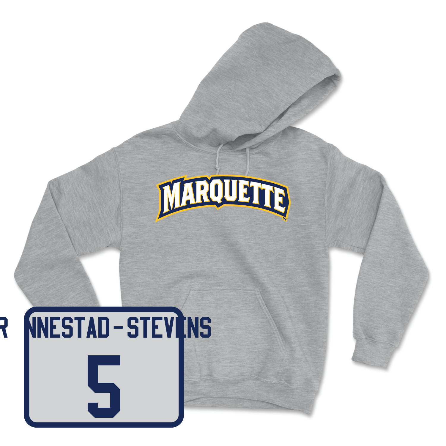 Sport Grey Men's Soccer Wordmark Hoodie 2 Small / Tristan Rønnestad-Stevens | #5