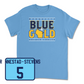 Championship Blue Men's Soccer State Tee - Tristan Rønnestad-Stevens-Stevens