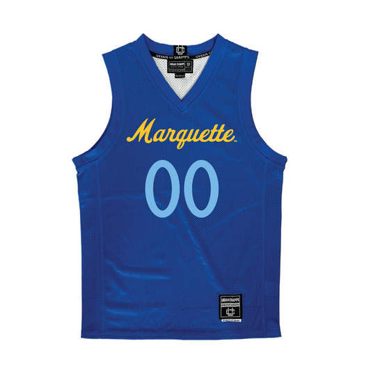 Navy Marquette Women's Basketball Jersey - Abbey Cracknell
