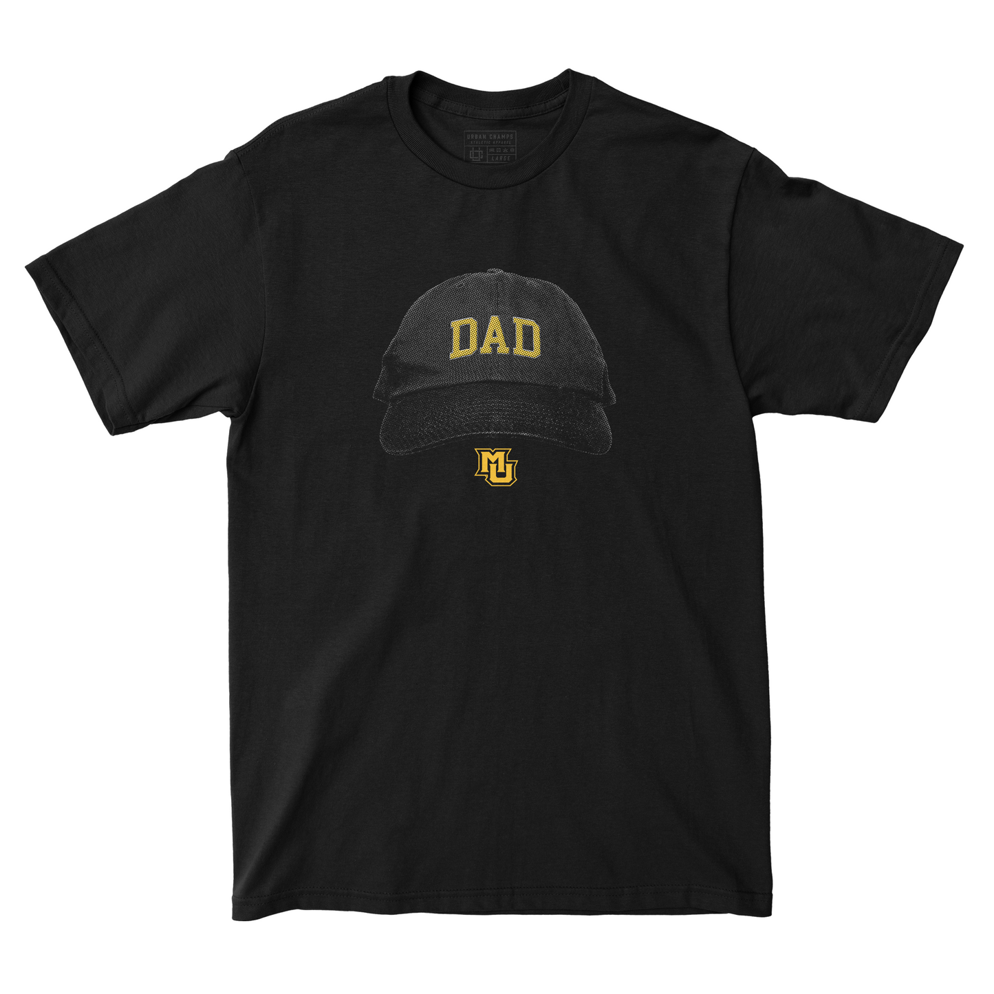 Marquette Dad Hat Black Tee