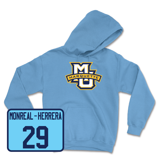 Championship Blue Men's Soccer Marquette Hoodie  - Jonathan Monreal-Herrera