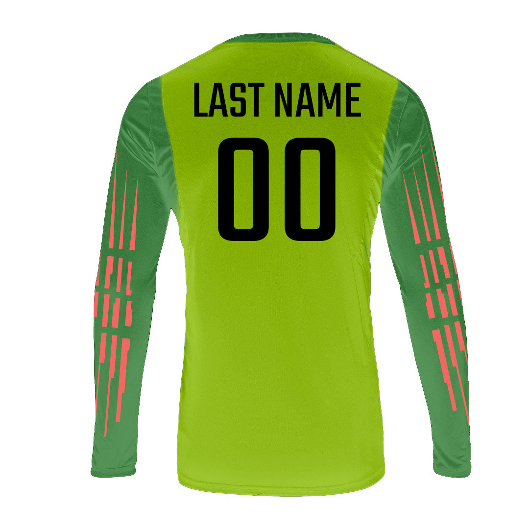 Green Marquette Men's Soccer Goalie Jersey - Patrick Crantz