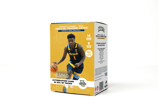 Marquette University® Platinum Box - NIL Men's Basketball 2023-24 Trading Cards - GUARANTEED AUTOGRAPH