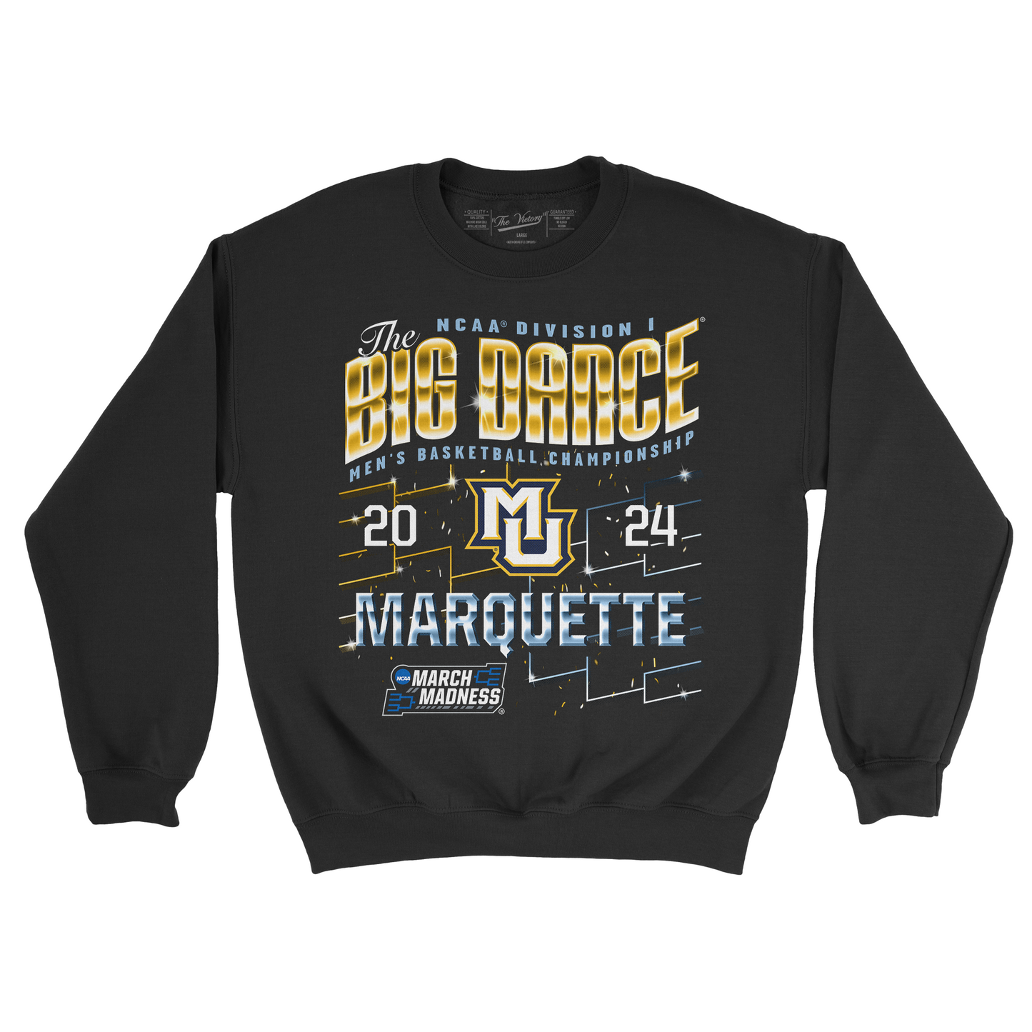 Marquette MBB 2024 NCAA Tournament Streetwear Crew by Retro Brand