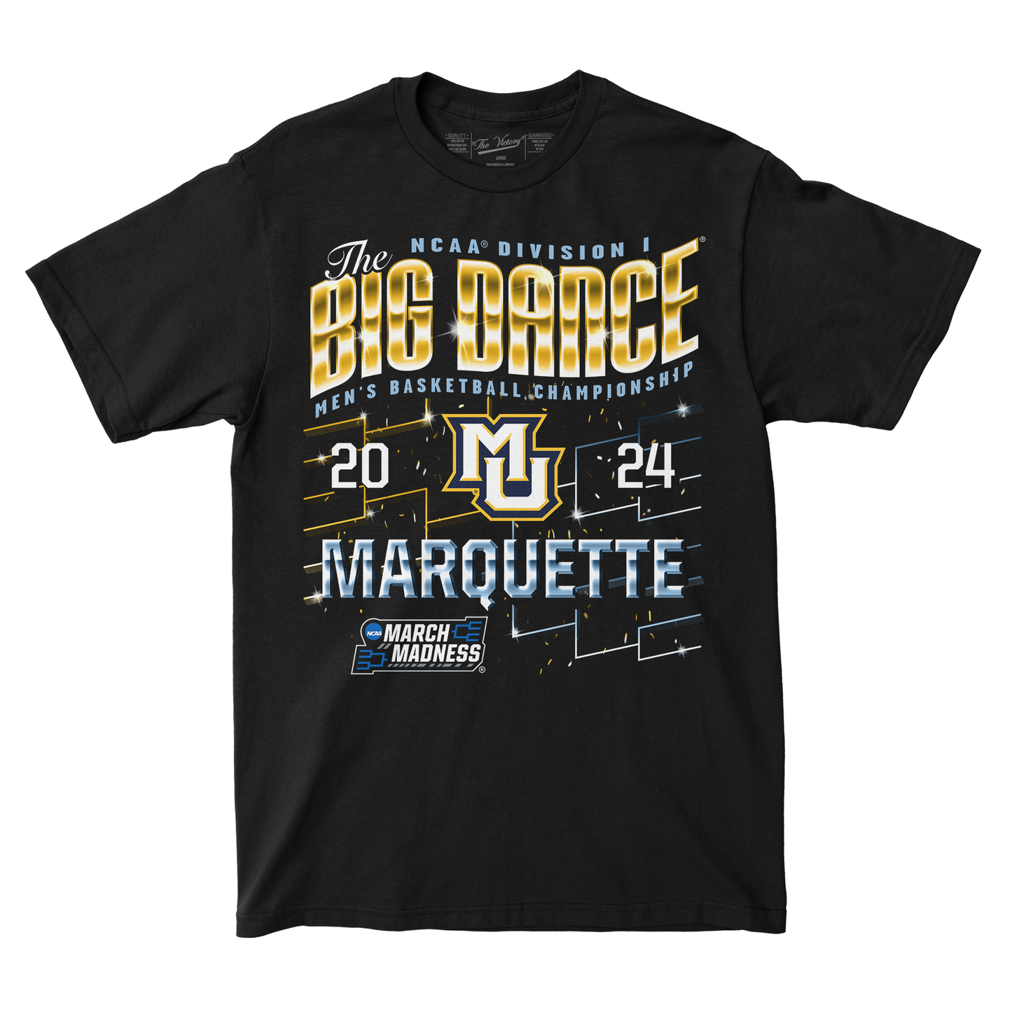 Marquette MBB 2024 NCAA Tournament Streetwear T-shirt by Retro Brand