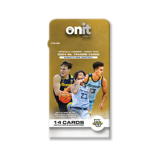 Marquette University NIL Men's Basketball - 2023-24 Signature Trading Cards - Single Pack
