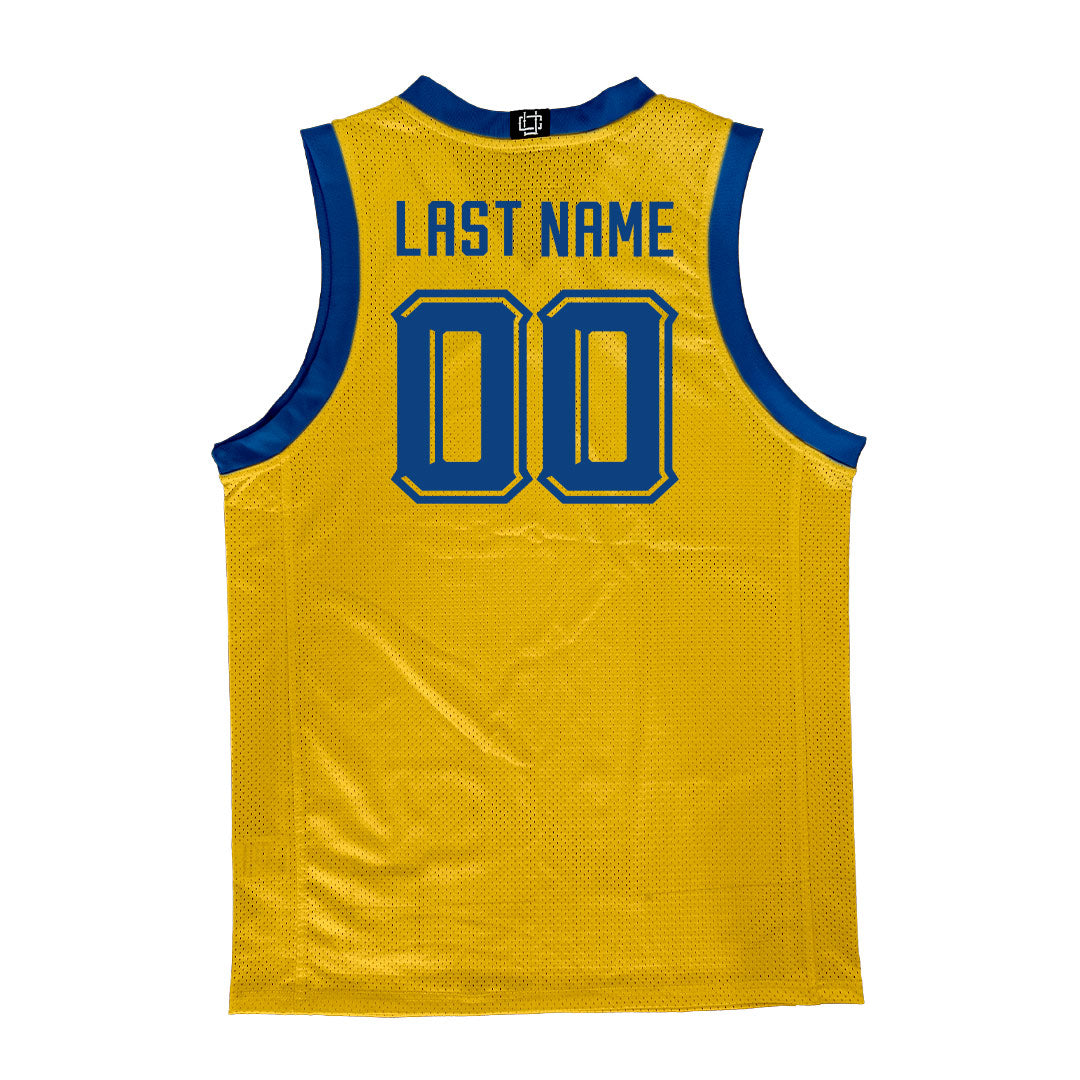 Gold Marquette Men's Basketball Jersey - Casey O'Malley | #40