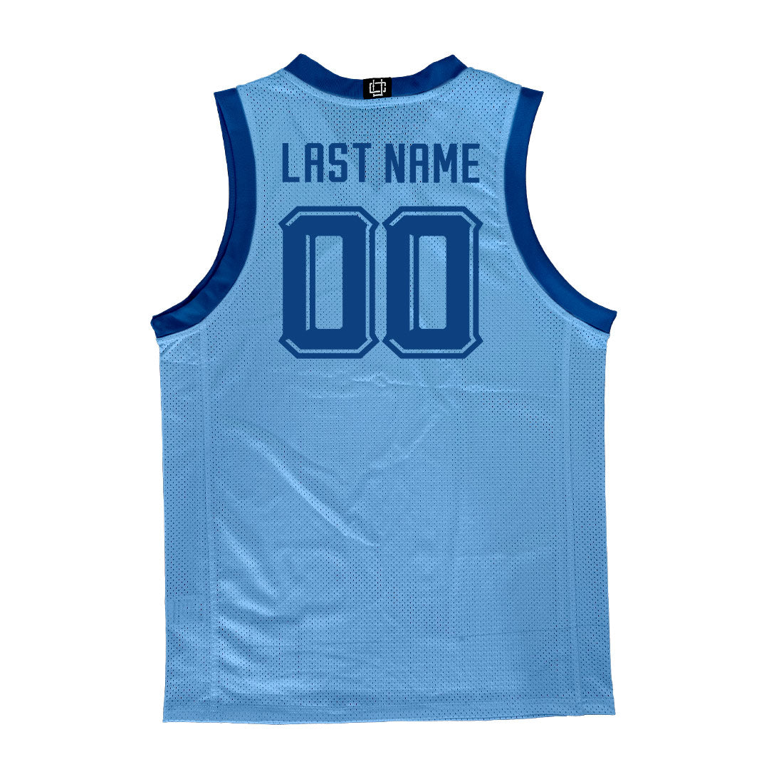 Championship Blue Marquette Men's Basketball Jersey