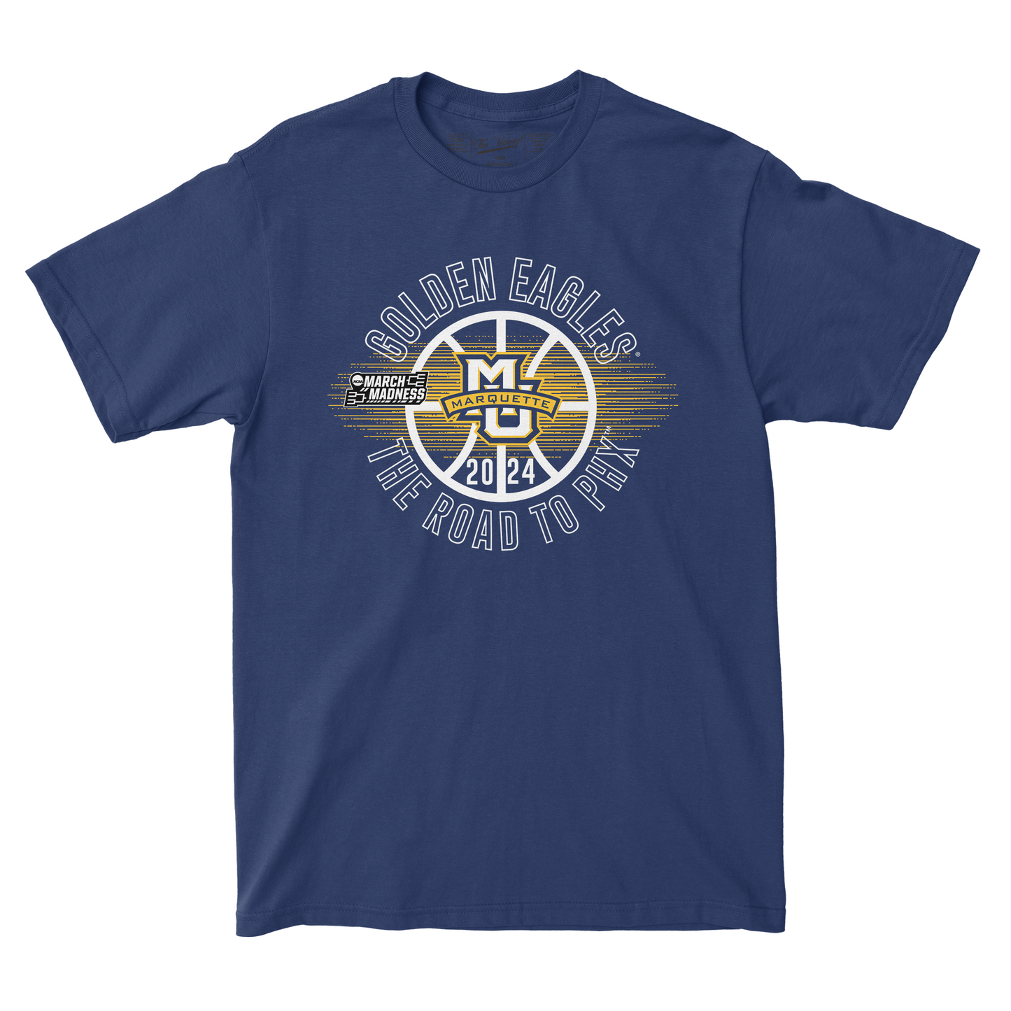 Marquette MBB Road to PHX T-shirt by Retro Brand