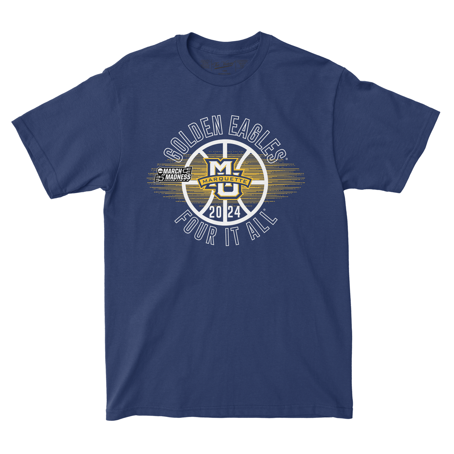 Marquette WBB Four it all T-shirt by Retro Brand
