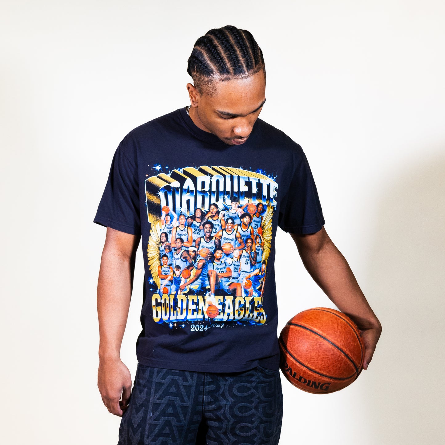 EXCLUSIVE RELEASE: Marquette Men's Basketball Team Black Tee