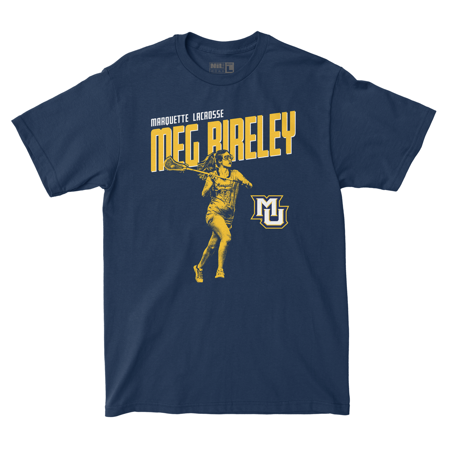 EXCLUSIVE RELEASE: Meg Bireley Stamp Navy Tee