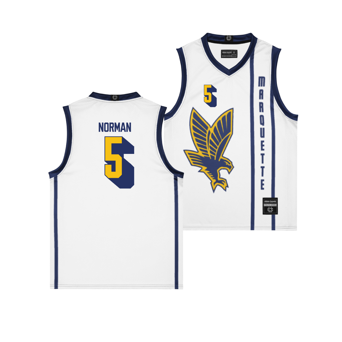 Marquette Mens Basketball 2025 Campus Edition Jersey - Tre Norman