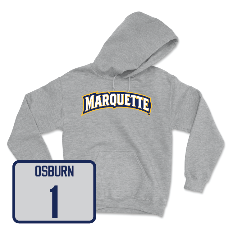 Sport Grey Women's Lacrosse Wordmark Hoodie - Tess Osburn