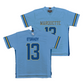 Championship Blue Marquette Men's Lacrosse Jersey - Bobby O'Grady